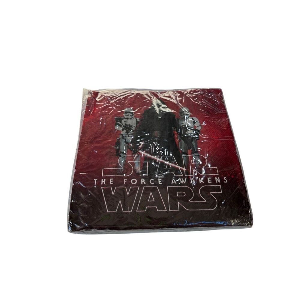 Star Wars The Force Awakens Napkins 2-ply Paper Luncheon Party 16ct DesignWare